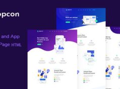 Appcon-Software and App Landing Page HTML5 Template