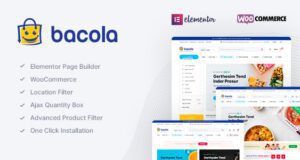 Bacola-Grocery Store and Food eCommerce Theme