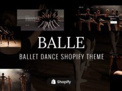 Balle-Dance Studio Shopify Theme