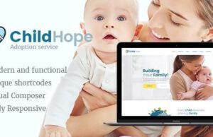 ChildHope-Child Adoption Service & Charity Nonprofit WordPress Theme