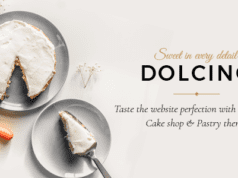 Dolcino-Pastry and Cake Shop Theme