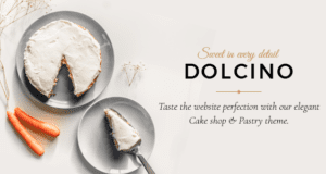 Dolcino-Pastry and Cake Shop Theme