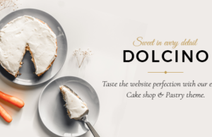 Dolcino-Pastry and Cake Shop Theme