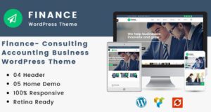 Finance-Consulting Accounting WordPress Theme