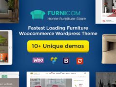 Furnicom-urniture Store & Interior Design WordPress WooCommerce Theme