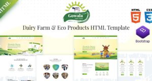 Gowala-Dairy Farm & Eco Products HTML Template