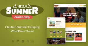 Hello Summer-A Children Holiday Camp WordPress Theme