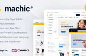 Machic-Electronics Store WooCommerce Theme