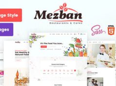 Mezban-Food Delivery Food Blogger & Restaurant HTML Template