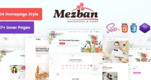 Mezban-Food Delivery Food Blogger & Restaurant HTML Template