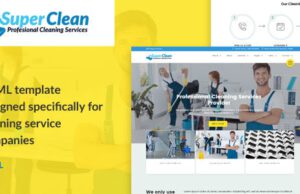 Super Clean-Cleaning Services HTML Template