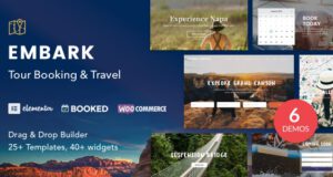Tour Booking & Travel WordPress Theme-Embark