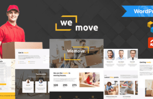 WeMove-Home Moving & Logistic WordPress Theme