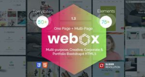 Webox-One Page Parallax