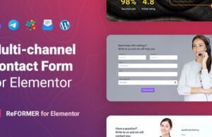 ReFormer v1– Multichannel Contact Form for Elementor