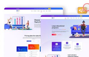 Edison – Online Education Website Template