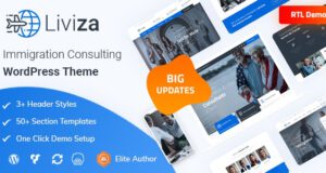 Liviza-Immigration Consulting WordPress Theme