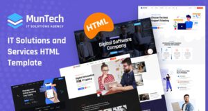 Munteh - IT Solutions & Services HTML5 Template