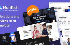 Munteh - IT Solutions & Services HTML5 Template