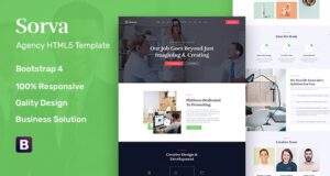 Sorva-Agency Landing Page HTML5 Template