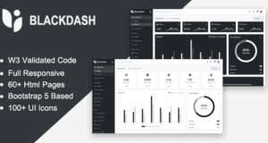 Blackdash-Bootstrap5 Admin Template