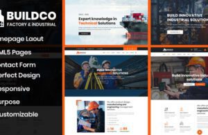 Buildco - Factory, Industrial & Construction Template