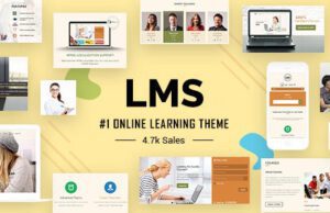 LMS V7.9 Learning Management System WordPress Theme