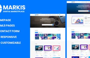 Markis-Digital Marketplace Template