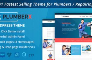 Plumber-Construction and Repairing WordPress Theme