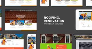 Roofing-Renovation & Repair Service WordPress Theme