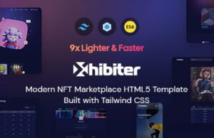 Xhibiter-NFT Marketplace HTML Template