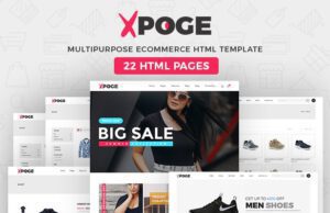 Xpoge-Multipurpose eCommerce HTML Template