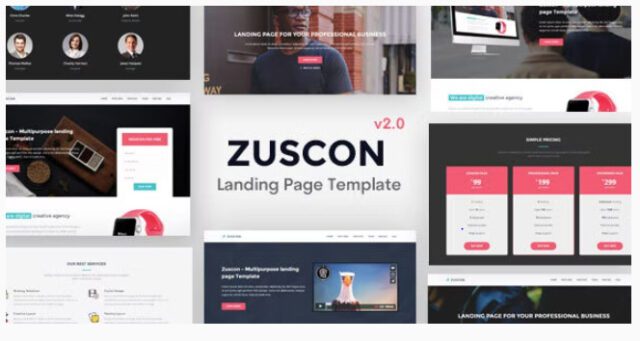 zuscon-responsive-multipurpose-landing-page-template