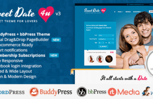 Sweet Date - More than a Wordpress Dating Theme