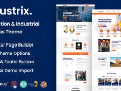 Dustrix-Construction and Industry WordPress Theme