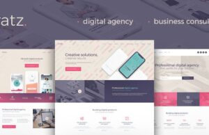 kratz-digital-agency-wordpress-theme