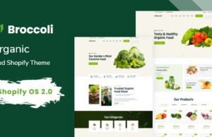 Broccoli-Organic Food Store Shopify Theme