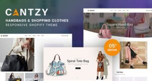 Cantzy-Handbags & Shopping Clothes Responsive Shopify Theme