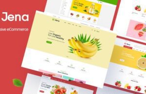 Jena-Organic & Food Responsive Prestashop Theme