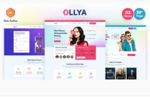 Ollya-Dating-and-Community-Site-Template