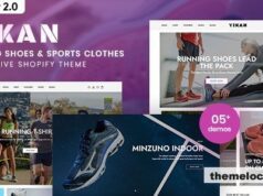 Yikan-Running Shoes & Sports Clothes Shopify Theme