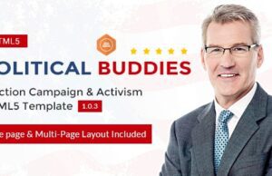political-buddies-election-campaign-activism-html5-template