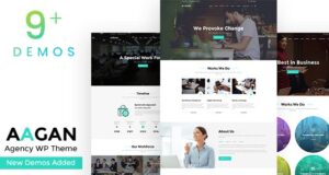 Aagan-Agency Startup WordPress Theme