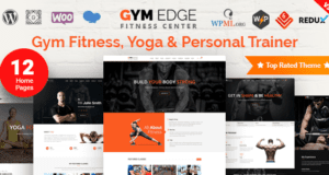 Gym Edge-Fitness WordPress Theme