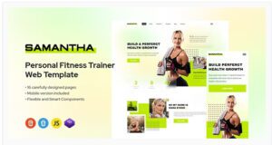 Samantha Personal-Trainer-&-Fitness-Gym-Template