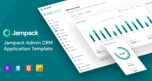Jampack-Admin CRM Application Template
