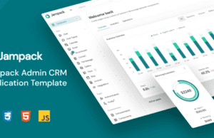Jampack-Admin CRM Application Template