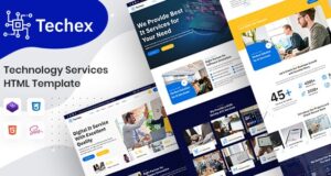 Techex - Technology & IT Services HTML Template