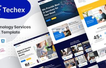 Techex - Technology & IT Services HTML Template