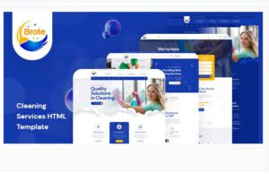 Brote - Cleaning Services HTML Template